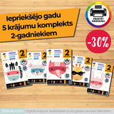 5 krājumu komplekts 2-gadniekiem