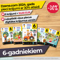 5 krājumu komplekts 6-gadniekiem ar 30% atlaidi