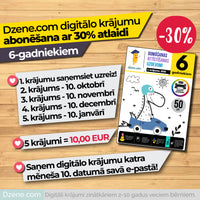 5 krājumu abonements 6-gadniekiem ar 30% atlaidi