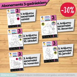 5 krājumu abonements 3-gadniekiem ar 30% atlaidi